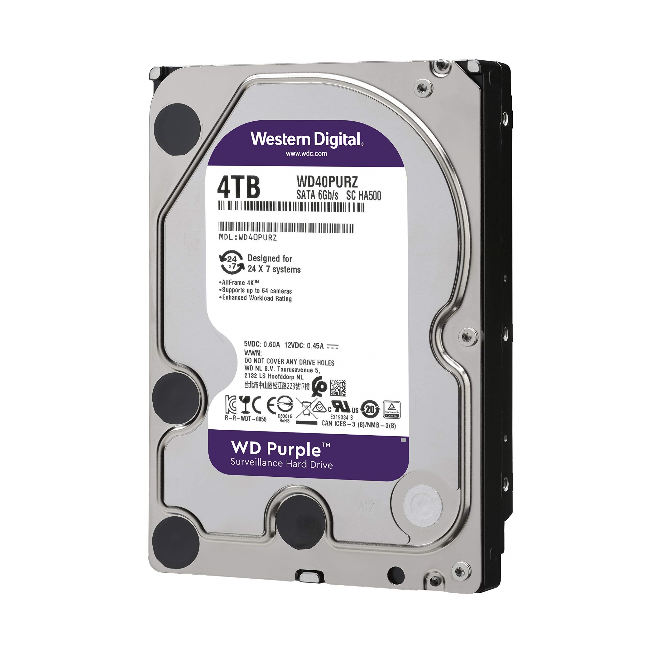 Read more about the article Hikvision Western Digital Wd Purple Surveillance 4Tb Hdd