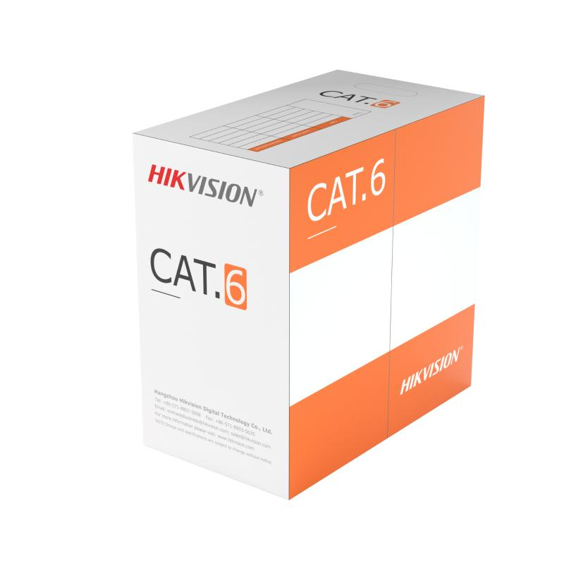 Read more about the article Hikvision CAT6 U/UTP Network Cable (CCA, 0.57mm)