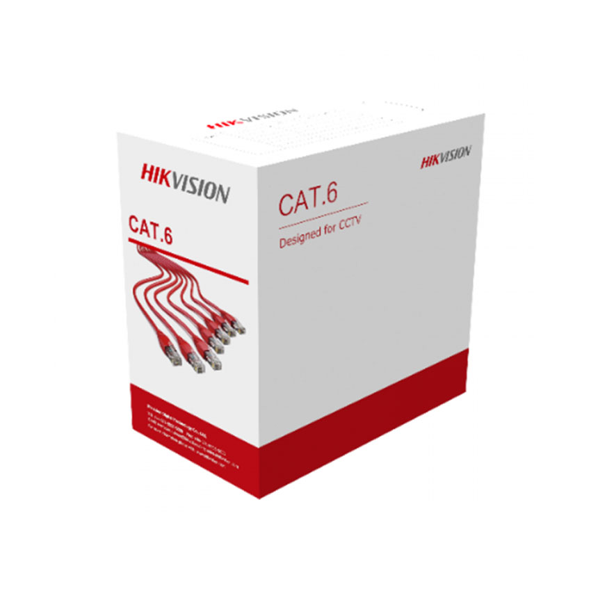 Read more about the article Hikvision CAT6 U/UTP Network Cable (Solid Copper, 0.515mm) DS-1LN6UTC0